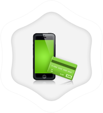 Bank transfer, credit card
